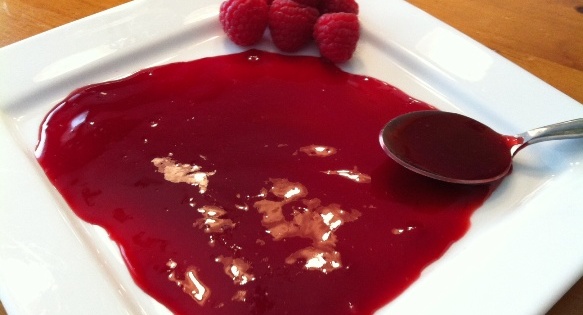 Homemade Raspberry Glaze