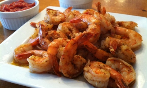 Spicy Garlic Shrimp