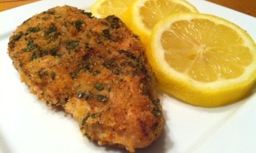 Garlic Herb Crusted Chicken