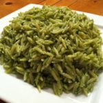 Spinach Parmesan Orzo Pasta