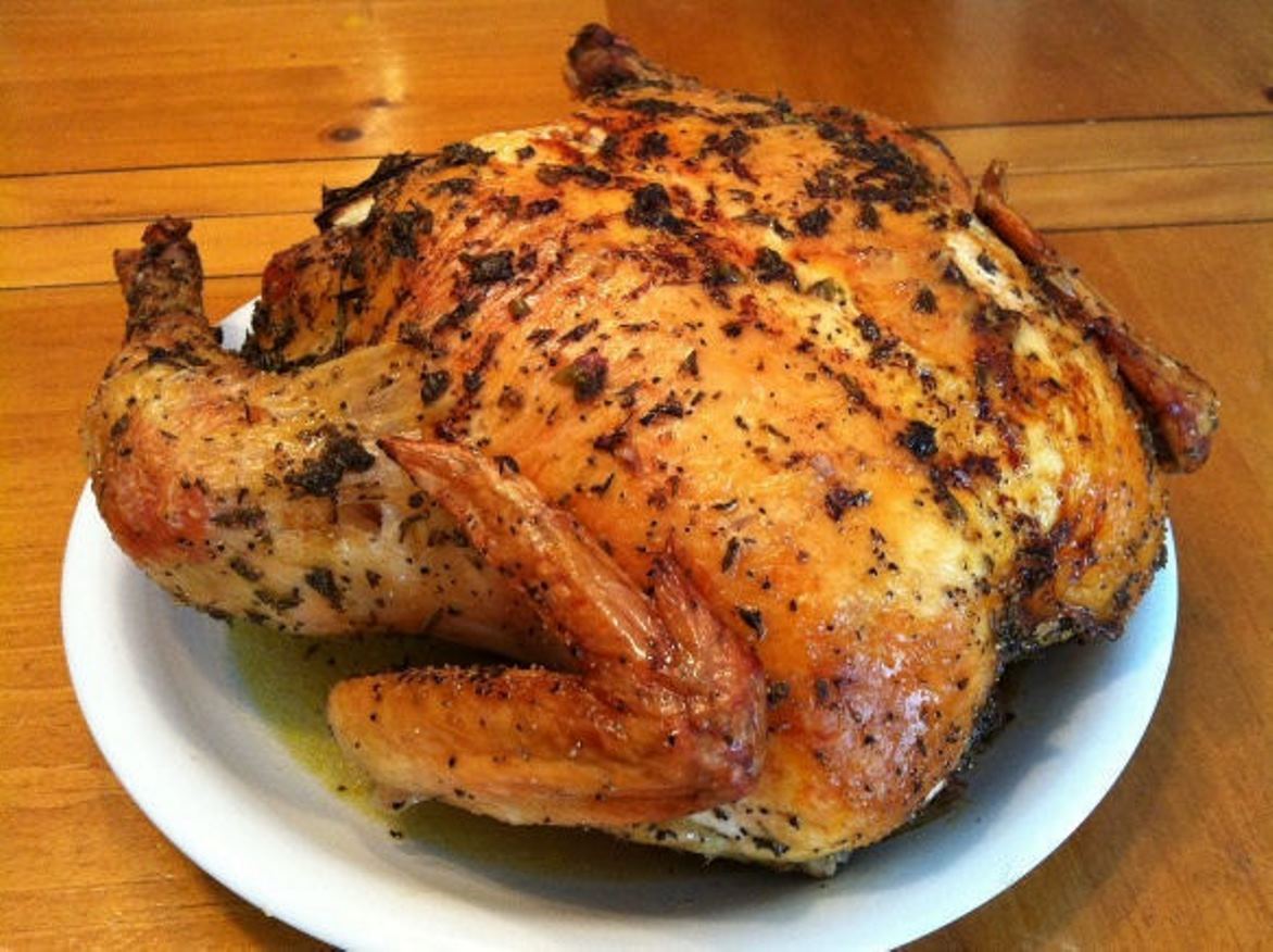 Herb Roasted Whole Chicken Recipe | Feature Dish